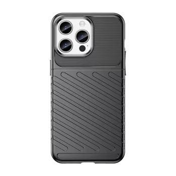 Thunder Case iPhone 15 Pro Max tok, fekete