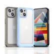 Reinforced case with flexible frame iPhone 15 Plus Outer Space tok, fekete