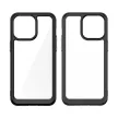 Reinforced case with a flexible frame iPhone 15 Pro Max Outer Space tok, piros