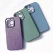 MagSafe Compatible Silicone iPhone 15 Plus Silicone Case tok, rózsaszín