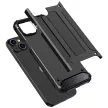 iPhone 15 Plus Hybrid Armor case tok, fekete