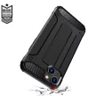 iPhone 15 Plus Hybrid Armor case tok, fekete