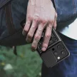 Armor Camshield Case with Stand and Camera Cover iPhone 15 Pro Max Hybrid Armor Camshield tok, kék