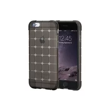   Rock iPhone 6 Plus/6S Plus Cubee Series hátlap, tok, átlátszó-fekete