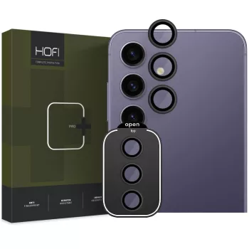   Hofi CamRing Pro+ Samsung Galaxy S24 kameralencse védő üveg, fekete