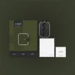 Hofi CamRing Pro+ Samsung Galaxy S24 kameralencse védő üveg, fekete