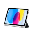 TECH-PROTECT oldalra nyíló tok, tolltartóval SC PEN HYBRID IPAD 10.9 10/2022, fekete