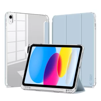   TECH-PROTECT oldalra nyíló tok, tolltartóval SC PEN HYBRID IPAD 10.9 10/2022, kék