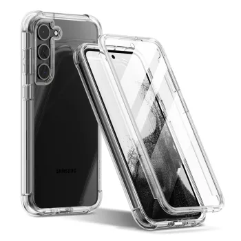   TECH-PROTECT Ütésálló 360 tok KEVLAR GALAXY S23 Plus PLUS, átlátszó