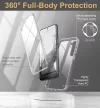 TECH-PROTECT Ütésálló 360 tok KEVLAR GALAXY S23 Plus PLUS, átlátszó