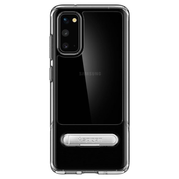 Spigen Slim Armor Metal Slate Samsung Galaxy S20 hátlap, tok, fekete