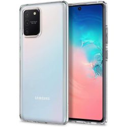   Spigen Liquid Crystal Clear Samsung Galaxy S10 Lite/A91 hátlap, tok, átlátszó