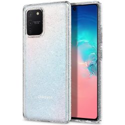   Spigen Liquid Crystal Glitter Samsung Galaxy S10 Lite/A91 hátlap, tok, átlátszó