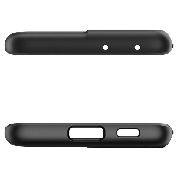 Spigen Ultra Hybrid Samsung Galaxy S21 Ultra hátlap, tok, matt, fekete