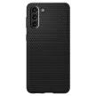 Spigen Liquid Air Samsung Galaxy S21 matt szilikon hátlap tok, fekete