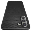 Spigen Liquid Air Samsung Galaxy S21 matt szilikon hátlap tok, fekete