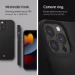 Spigen Cyrill Leather Brick iPhone 13 Pro Max ökobőr, oldalra nyíló tok, fekete