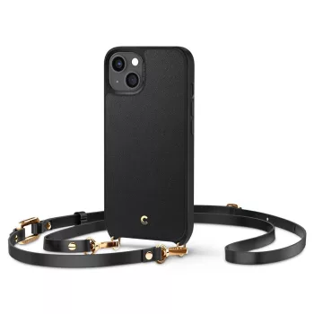 Spigen Cyrill Classic Charm iPhone 13 hátlap, tok, fekete