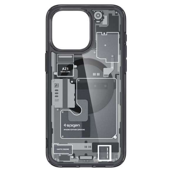 Spigen Ultra Hybrid Mag Magsafe iPhone 15 Pro (ACS06721) hátlap, tok, átlátszó