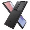Spigen Optik Armor tok Samsung Galaxy S24 Ultra kameravédővel, fekete