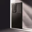 Spigen Optik Armor tok Samsung Galaxy S24 Ultra kameravédővel, fekete