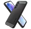 Spigen Rugged Armor tok Samsung Galaxy A55 5G matt, fekete