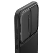 Spigen Optik Armor Samsung Galaxy A55 5G kameravédővel, fekete