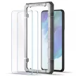 Spigen AlignMaster Glas.TR Samsung Galaxy S21 FE 2db kijelzővédő, üvegfólia felrakó kerettel