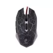 Rebeltec Diablo gaming (6 gombos) 1.5m, vezetékes egér, fekete