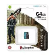 Kingston Canvas Go! Plus micro SDXC, 64GB, class 10, UHS-I, 170 MB/s, memóriakártya