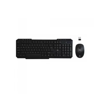   Rebeltec Vertex wireless set, vezeték nélküli egér + billentyűzet (angol), fekete