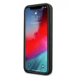 AMG AMHCP12LSGLBGN iPhone 12 Pro Max 6,7", hátlap, Silicoone Case hátlap, tok nagy Logo, fekete