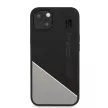 AMG iPhone 13 Mini Liquid Silicone (AMHCP13SWGDBK) hátlap, tok, fekete-szürke