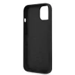 AMG iPhone 13 Mini Liquid Silicone (AMHCP13SWGDBK) hátlap, tok, fekete-szürke