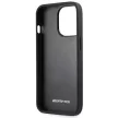AMG AMHCP14LDOLBK Leather Hot Stamped iPhone 14 Pro 6.1 " hátlap, tok,fekete
