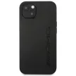 AMG AMHCP14MDOLBK Leather Hot Stamped iPhone 14 Plus/15 Plus 6.7", hátlap, tok, fekete