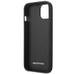 AMG AMHCP14MDOLBK Leather Hot Stamped iPhone 14 Plus/15 Plus 6.7", hátlap, tok, fekete