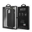 AMG AMHCP14MDOLBK Leather Hot Stamped iPhone 14 Plus/15 Plus 6.7", hátlap, tok, fekete