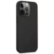 AMG AMHCP14XDOLBK Leather Hot Stamped iPhone 14 Pro Max 6.7 " hátlap, tok, fekete