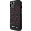 AMG AMHMP15M23SSPK Large Rhombuses Pattern iPhone 14 Plus/15 Plus 6.7", hátlap, tok, fekete