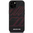 AMG AMHMP15M23SSPK Large Rhombuses Pattern iPhone 14 Plus/15 Plus 6.7", hátlap, tok, fekete