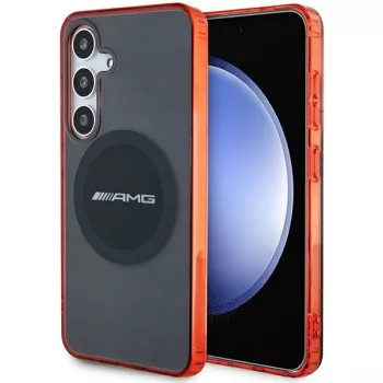   AMG AMHMS24S23HBCK Bicolor MagSafe Samsung Galaxy S24 , hátlap, tok, fekete