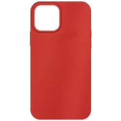 Silicone Case iPhone 14 hátlap, tok, piros