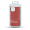 Silicone Case iPhone 14 Pro hátlap, tok, piros