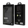 Audi IML Stitching Pattern MagSafe AU-IMLMS24U-Q5/D3-BK Samsung Galaxy S24 Ultra , hátlap, tok, fekete, arany