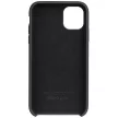Audi Silicone Case AU-LSRIP12P-Q3/D1-BK iPhone 12/12 Pro 6.1", hátlap, tok, fekete