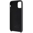 Audi Silicone Case AU-LSRIP12P-Q3/D1-BK iPhone 12/12 Pro 6.1", hátlap, tok, fekete