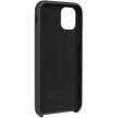 Audi Silicone Case AU-LSRIP12P-Q3/D1-BK iPhone 12/12 Pro 6.1", hátlap, tok, fekete