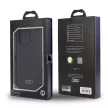 Audi Silicone Case AU-LSRIP13PM-Q3/D1-BK iPhone 13 Pro Max 6.7", hátlap, tok, fekete