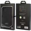 Audi Silicone Case iPhone 15 (AU-LSRIP15-Q3/D1-BK) hátlap, tok, fekete